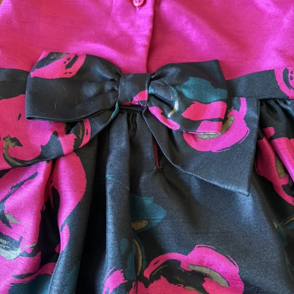Lot of 2 Gymboree Dressed Up Dresses Girls‎ 2T Holiday Floral Blue Green, Black